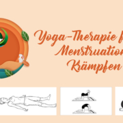 Yoga-Therapie für die Menstruation- Krämpfen