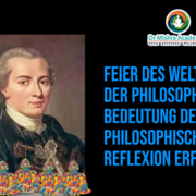 Feier des Welttags der Philosophie Die Bedeutung der philosophischen Reflexion erforschen
