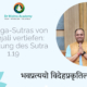 Die Yoga-Sutras von Patanjali vertiefen Entfaltung des Sutra 1.19