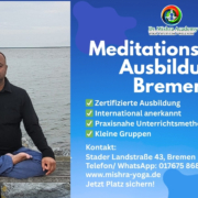 "Teilnehmer der Meditationslehrer Ausbildung Bremen in der Dr. Mishra Academy